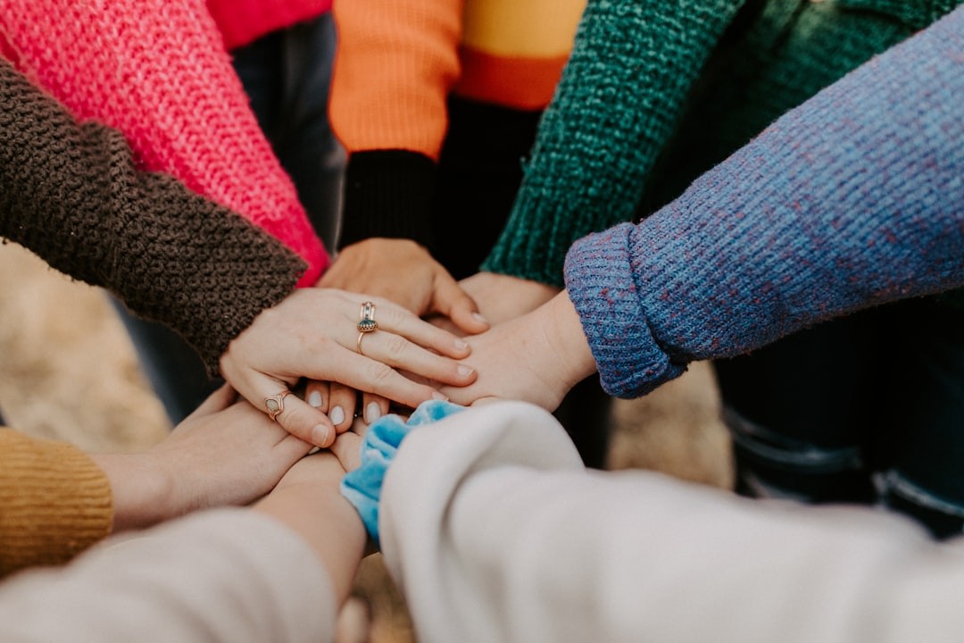 Group Hands Middle